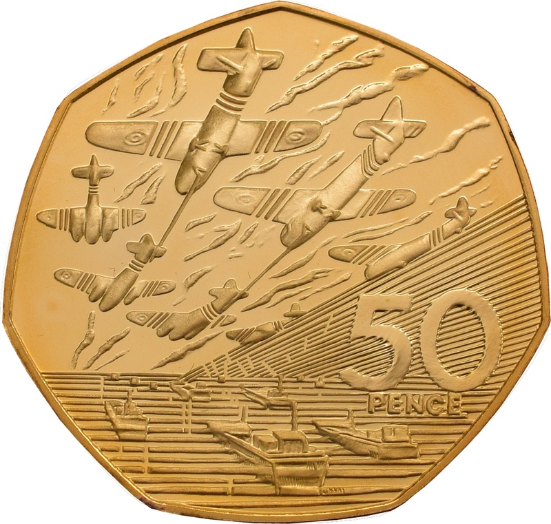 Moneta 50 centesimi - Oro